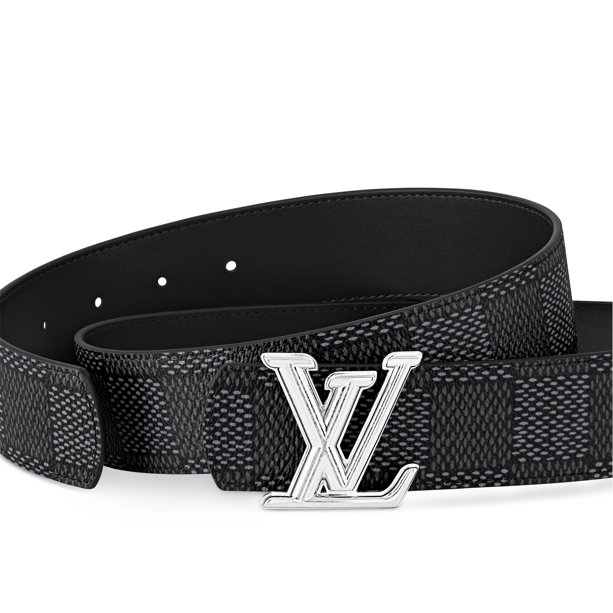 LV Dimension Wendegürtel 40 mm Damier Graphite Canvas Herren Accessoires Gürtel | LOUIS VUITTON (Zoom)