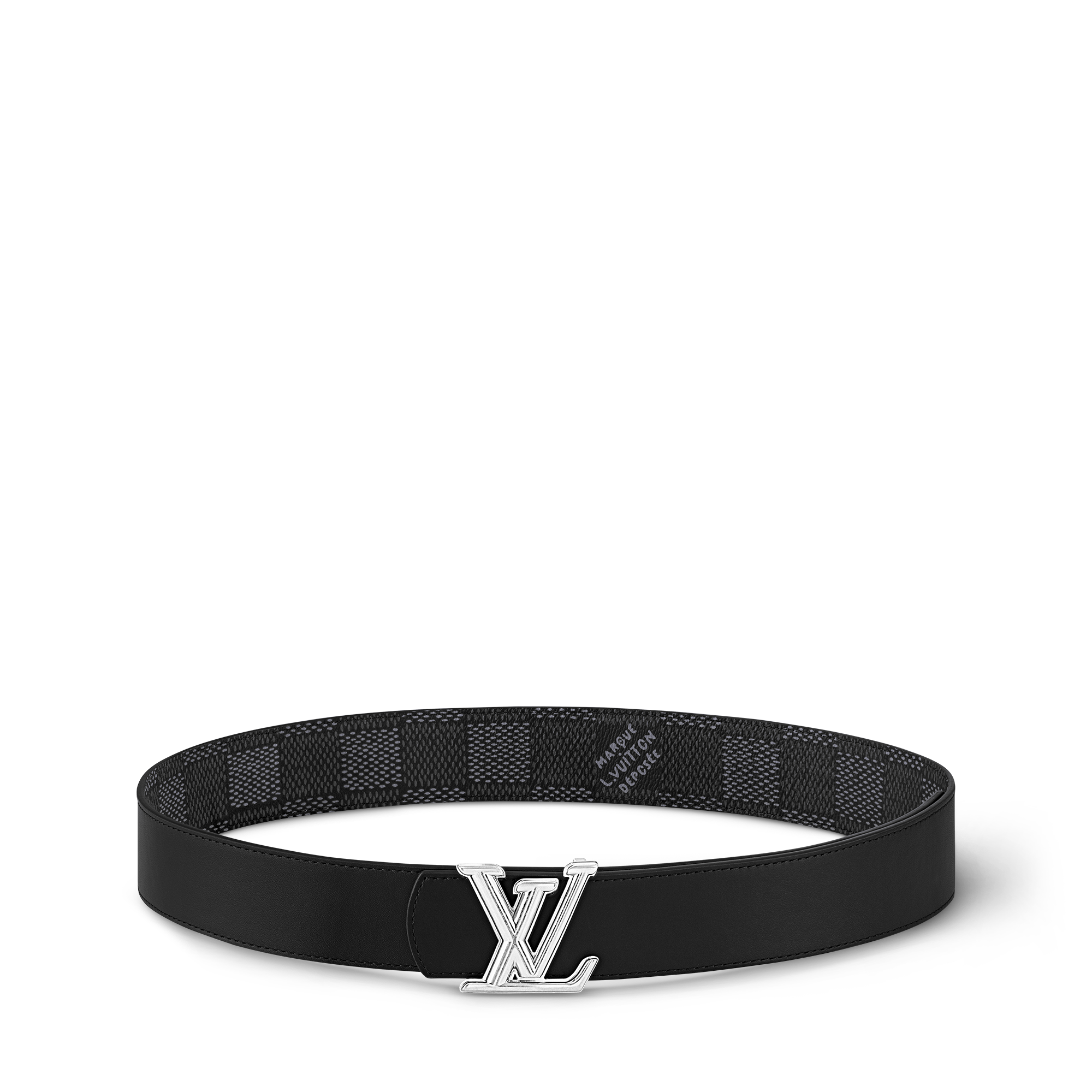 LV Dimension Wendegürtel 40 mm Damier Graphite Canvas Herren Accessoires Gürtel | LOUIS VUITTON (Zoom)