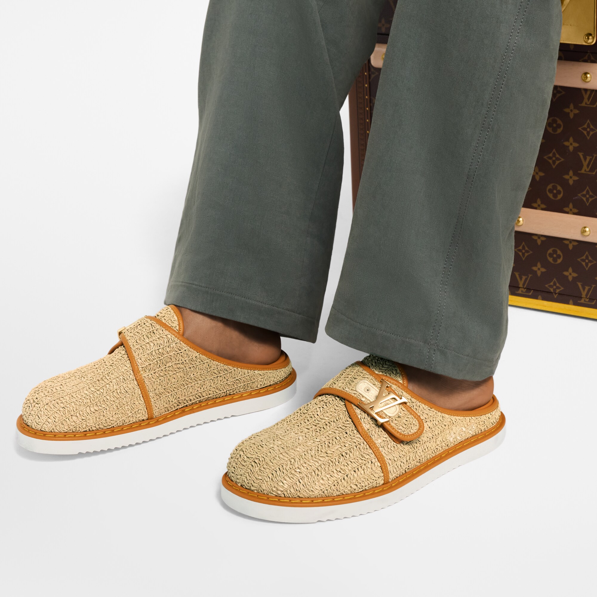 LV Easy Pantolette  Herren Schuhe Sandalen | LOUIS VUITTON (Zoom)