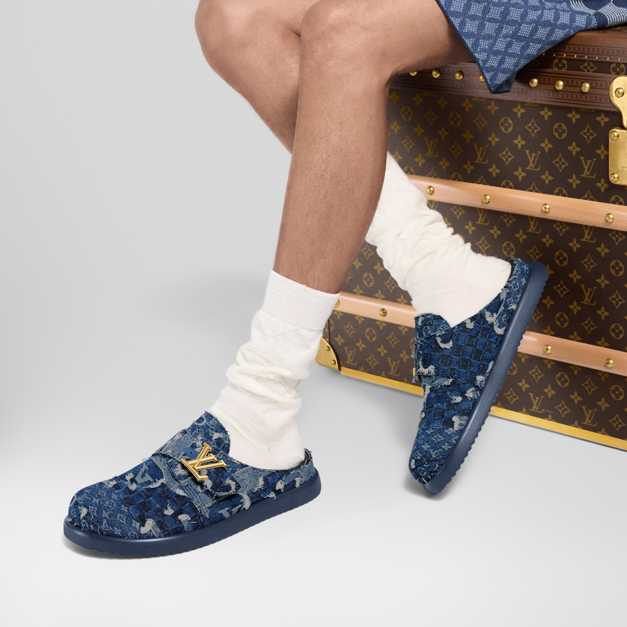 LV Easy Pantolette  Neuheiten Herren Neueste Lancierungen | LOUIS VUITTON (Zoom)