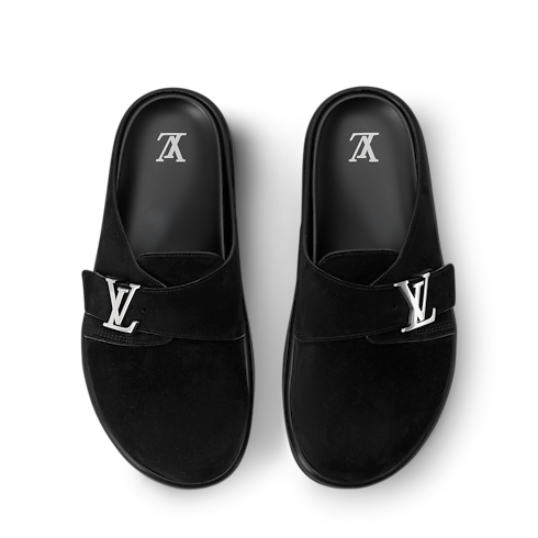 LV Easy Pantolette Herren Schuhe Sandalen | LOUIS VUITTON (Zoom)