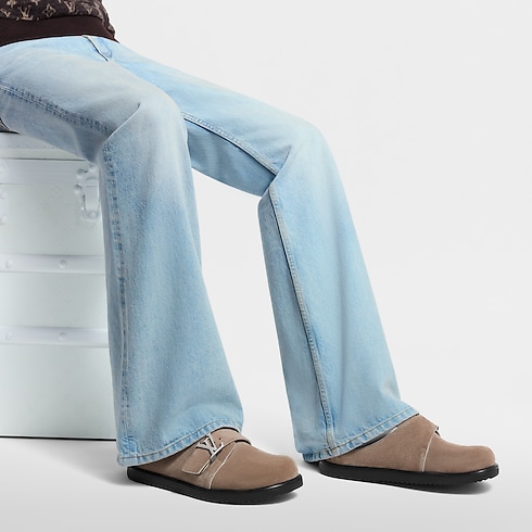 LV Easy Pantolette Herren Schuhe Sandalen | LOUIS VUITTON (Zoom)