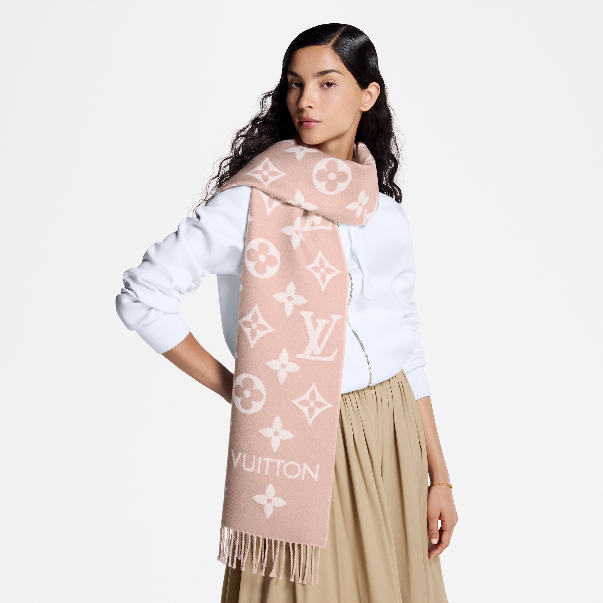 LV Essential Schal S00 Damen Accessoires Schals | LOUIS VUITTON (Zoom)