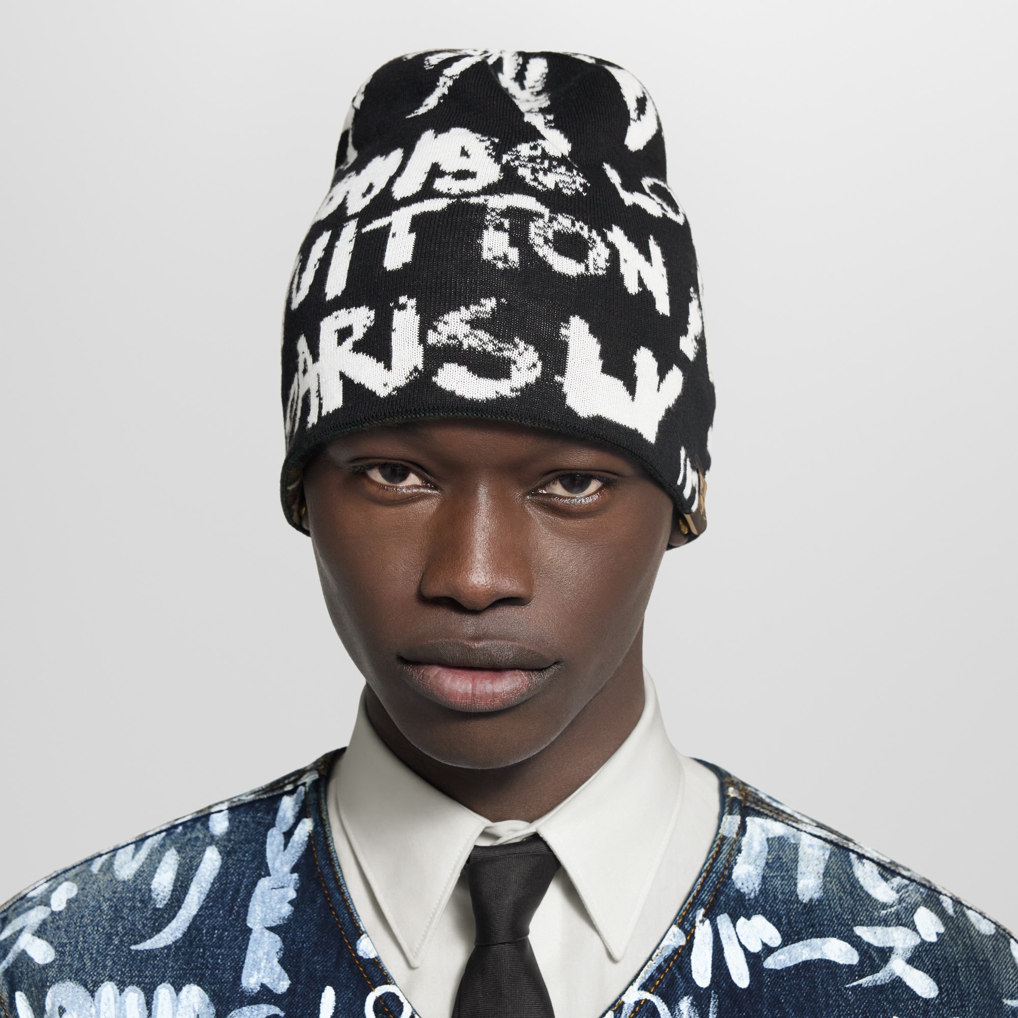 LV Fit Scribble Beanie S00 Herren Accessoires Hüte, Mützen und Handschuhe | LOUIS VUITTON (Zoom)