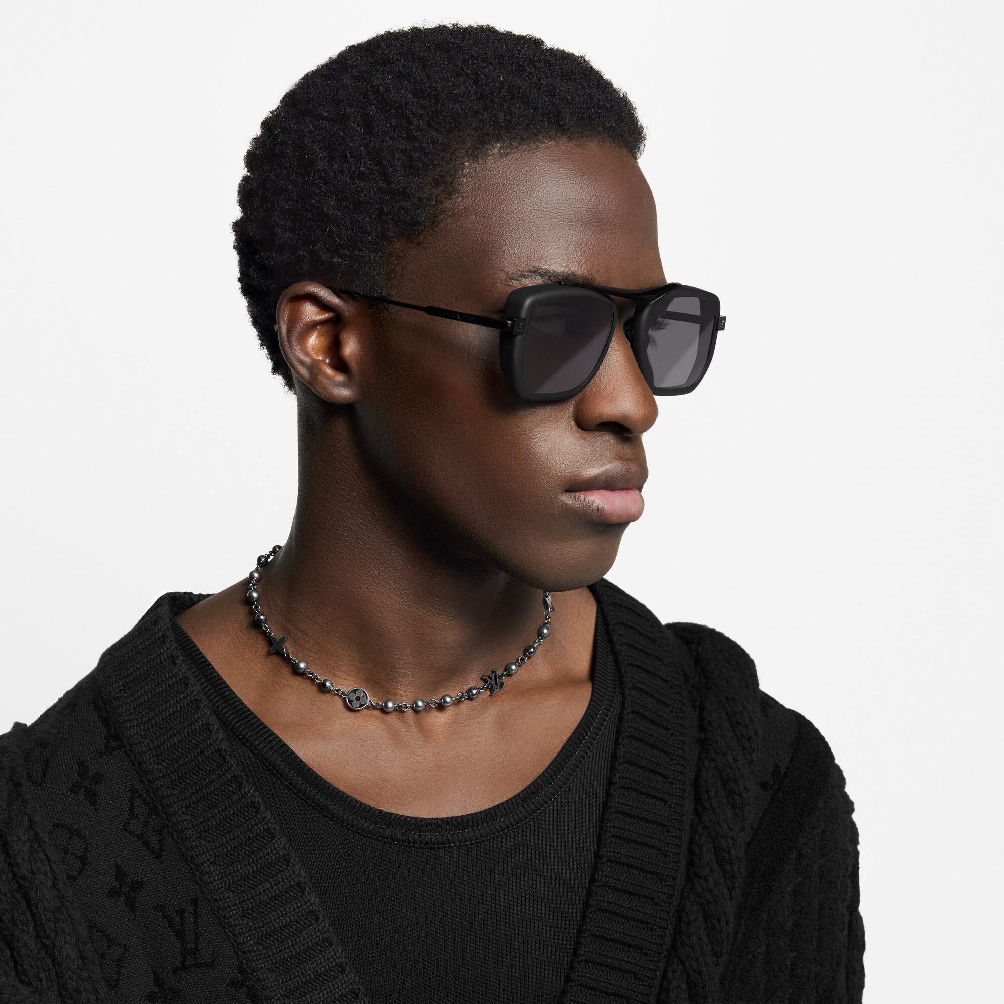 LV Flight Metal Square Sonnenbrille S00 Herren Accessoires Sonnenbrillen | LOUIS VUITTON (Zoom)