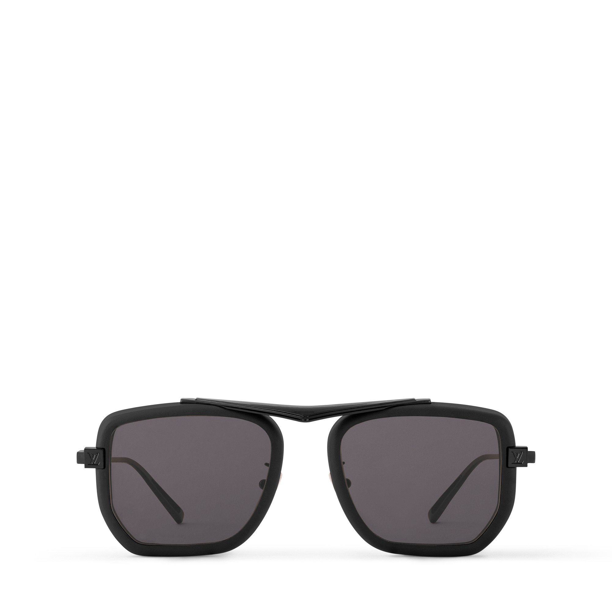 LV Flight Metal Square Sonnenbrille S00 Herren Accessoires Sonnenbrillen | LOUIS VUITTON (Zoom)