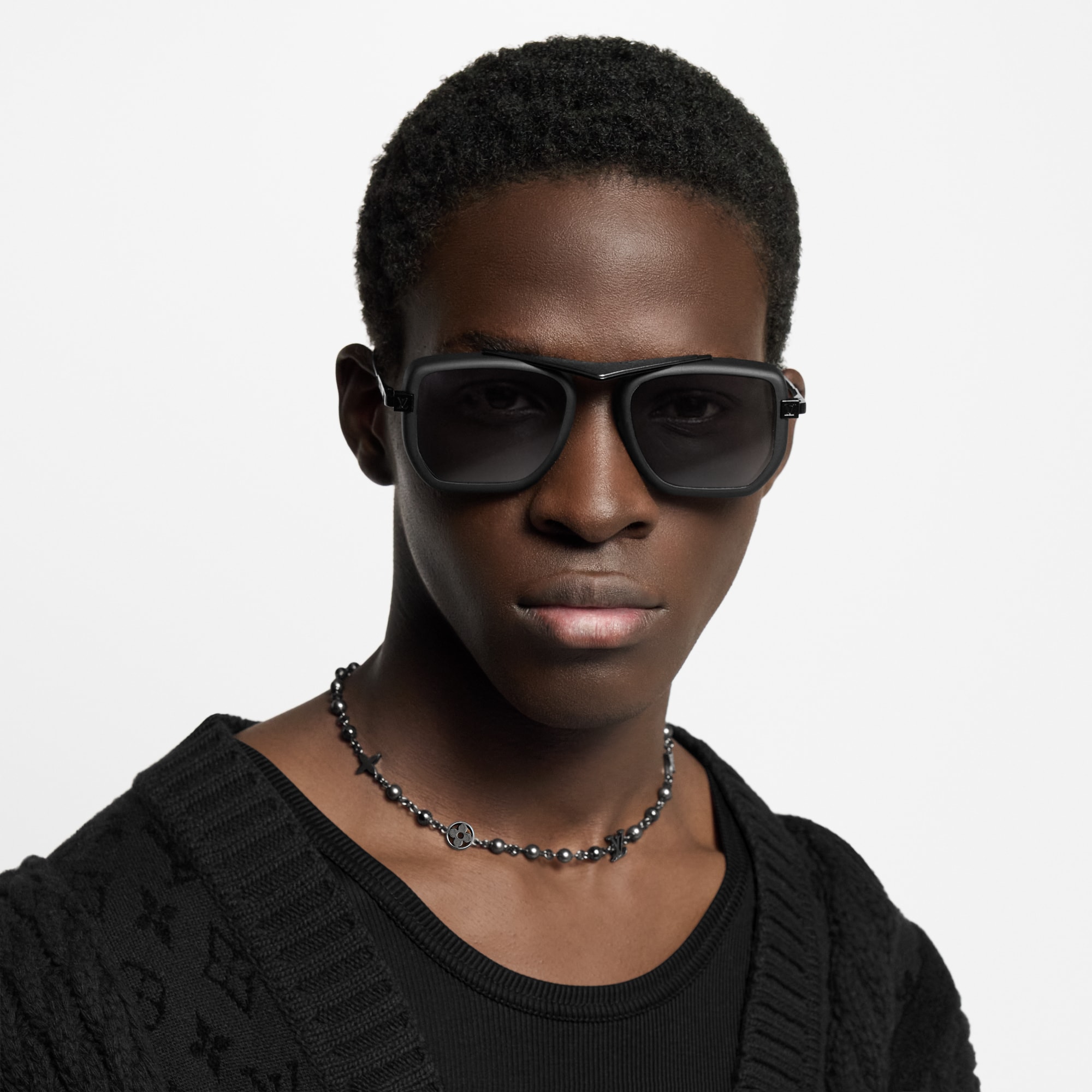 LV Flight Metal Square Sonnenbrille S00 Herren Accessoires Sonnenbrillen | LOUIS VUITTON (Zoom)