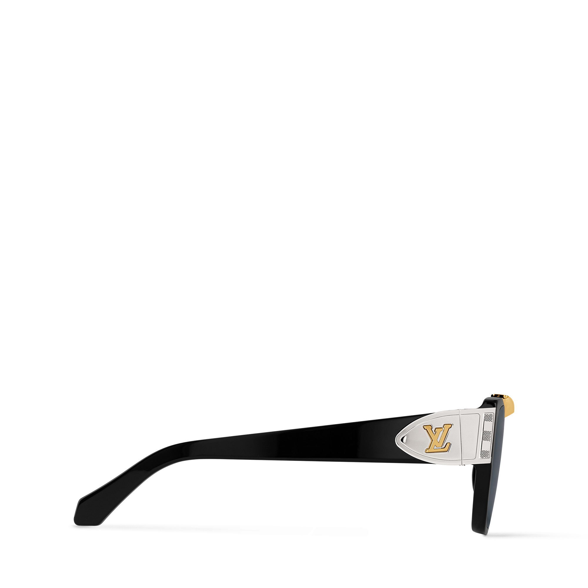 LV Flight Square Sonnenbrille S00 Herren Accessoires Sonnenbrillen | LOUIS VUITTON (Zoom)