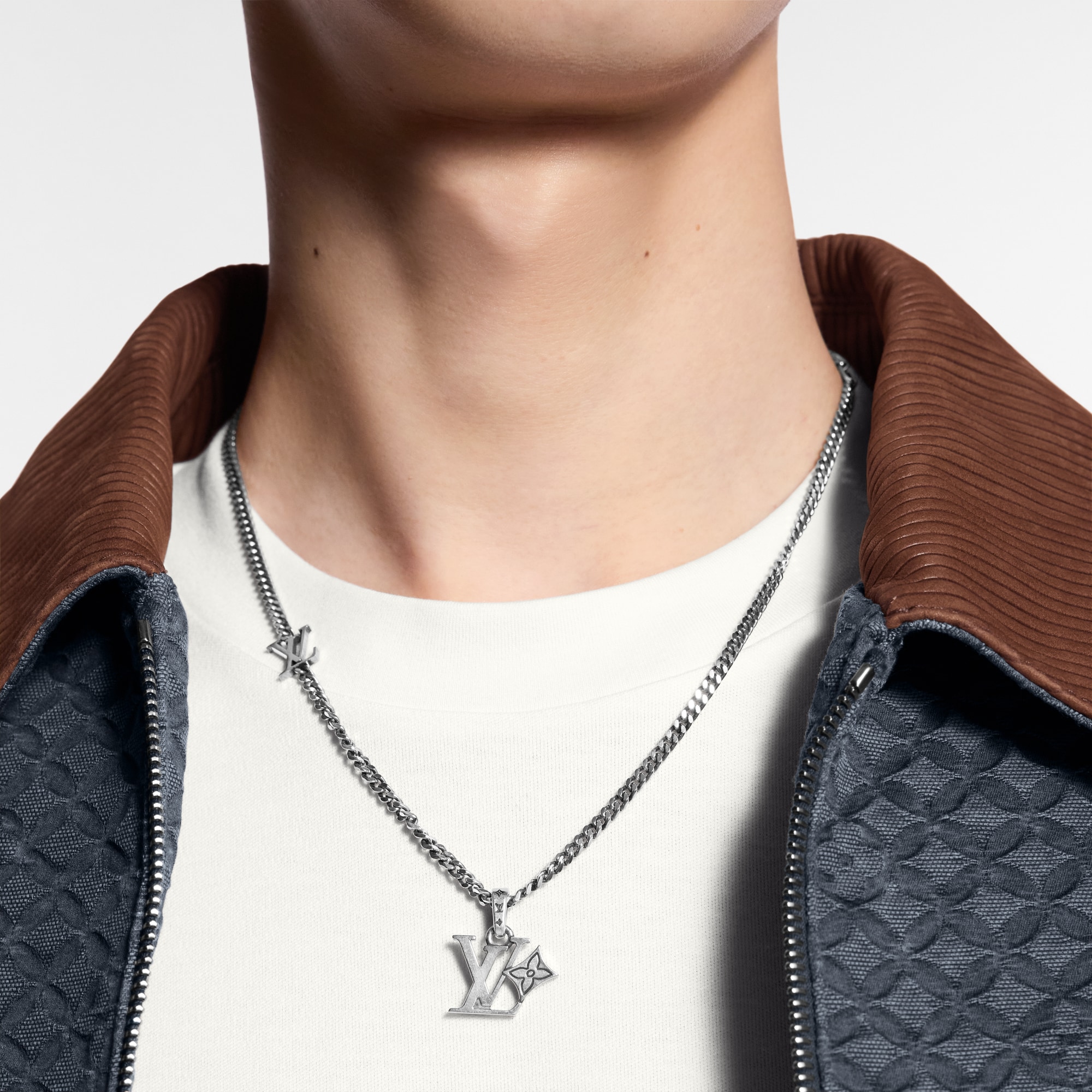 LV Flower Anhänger S00 Herren Modeschmuck Halsketten und Anhänger | LOUIS VUITTON (Zoom)