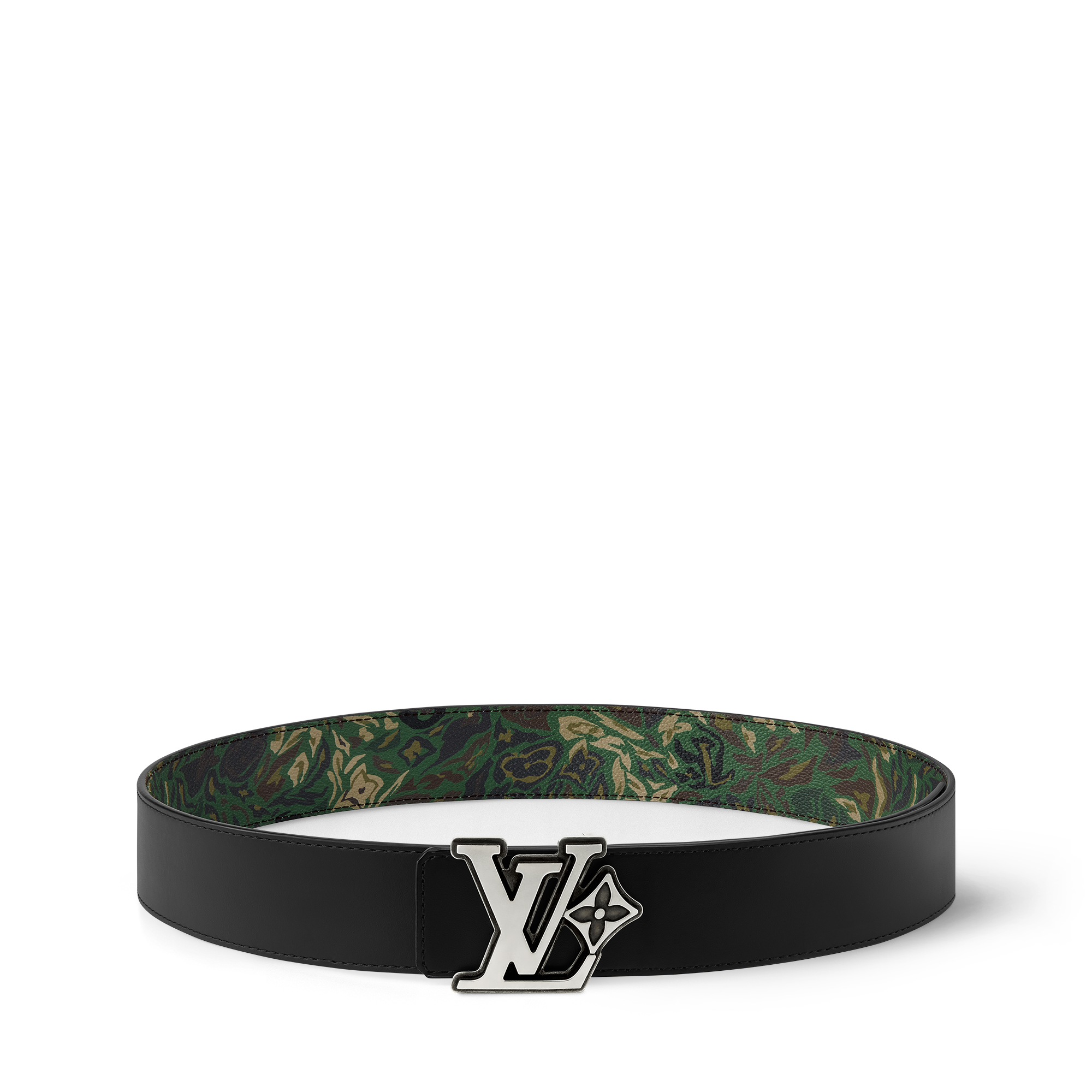 LV Flower Camoflage Wendegürtel 40 mm  Herren Accessoires Gürtel | LOUIS VUITTON (Zoom)