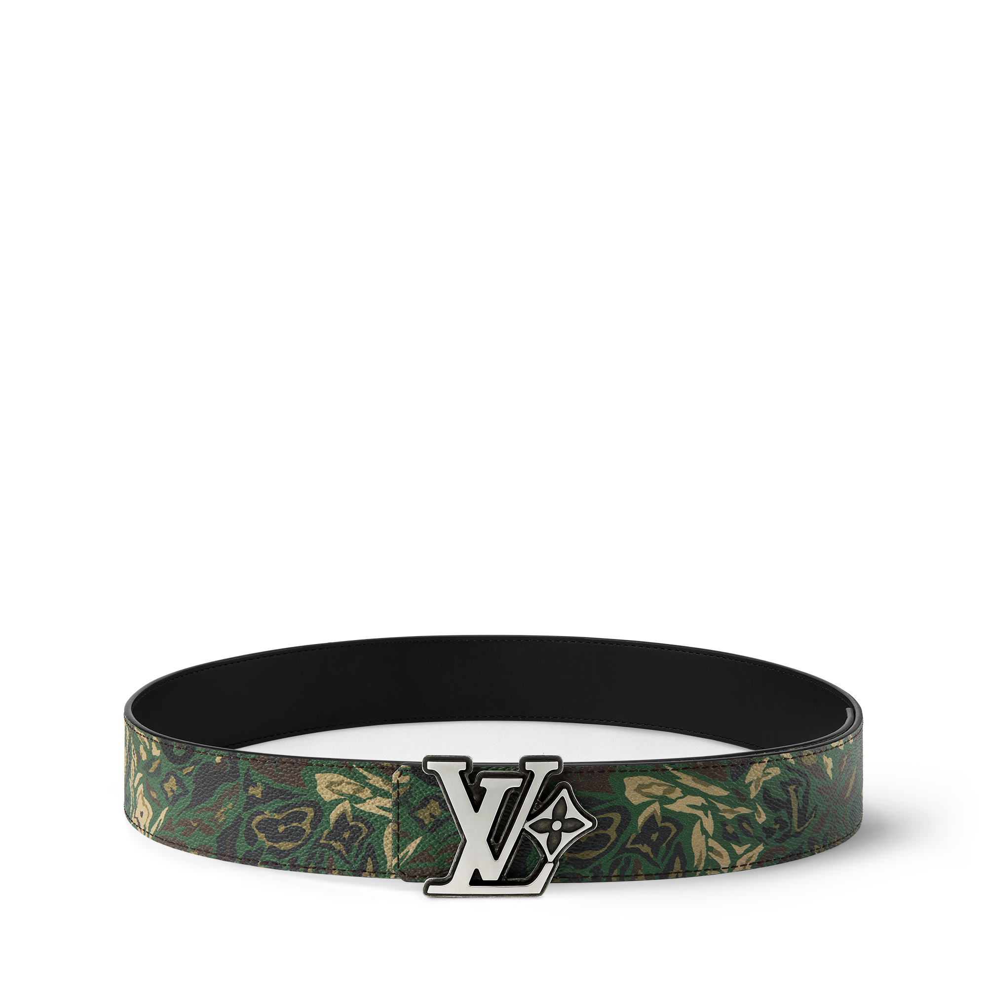 LV Flower Camoflage Wendegürtel 40 mm  Herren Accessoires Gürtel | LOUIS VUITTON (Zoom)