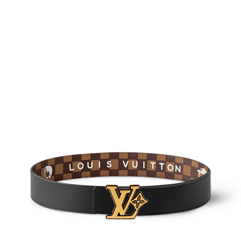 LV Flower Damier Phriendship Wendegürtel 40 mm Herren Accessoires Gürtel | LOUIS VUITTON (Zoom)