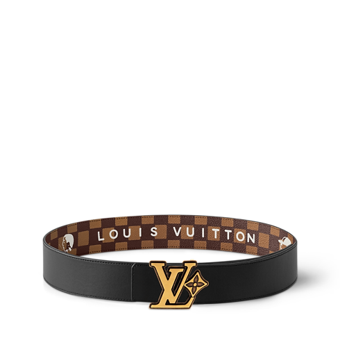 LV Flower Damier Phriendship Wendegürtel 40 mm Herren Accessoires Gürtel | LOUIS VUITTON (Zoom)