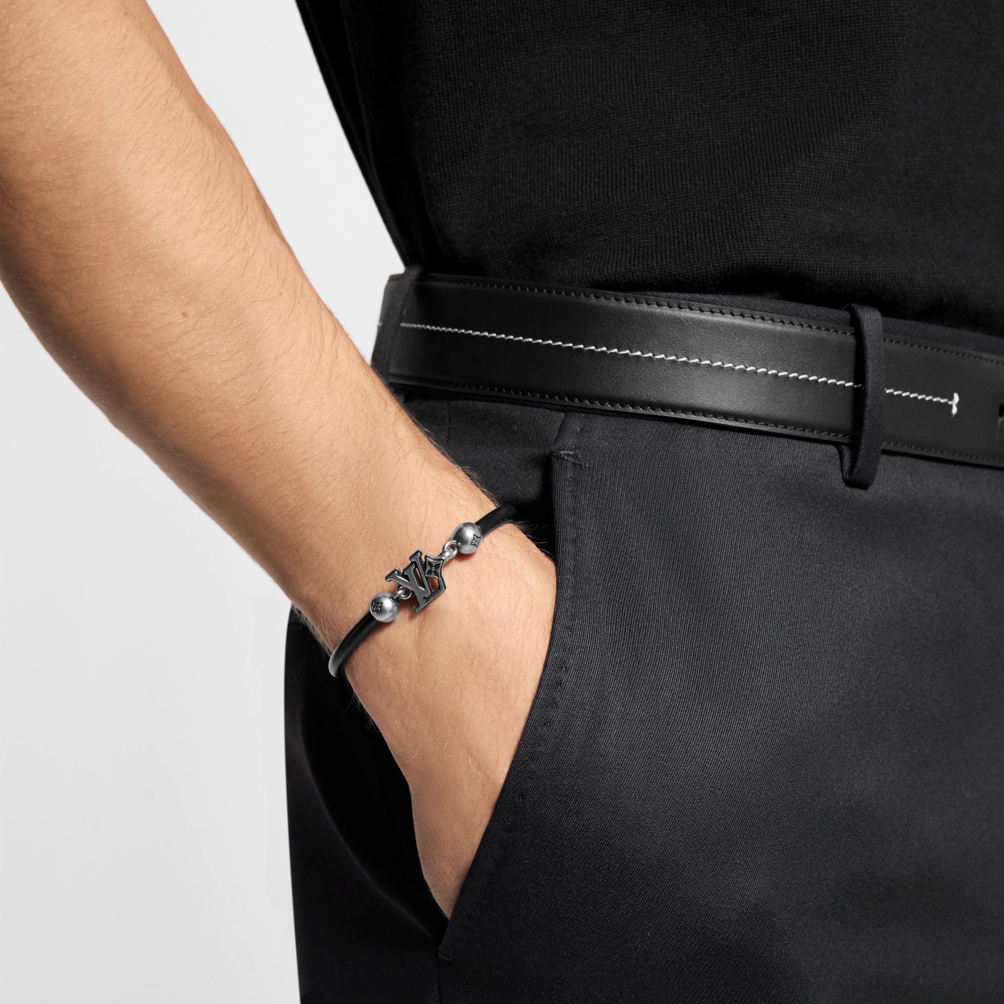 LV Flower Hook Armband  Herren Modeschmuck Armbänder | LOUIS VUITTON (Zoom)