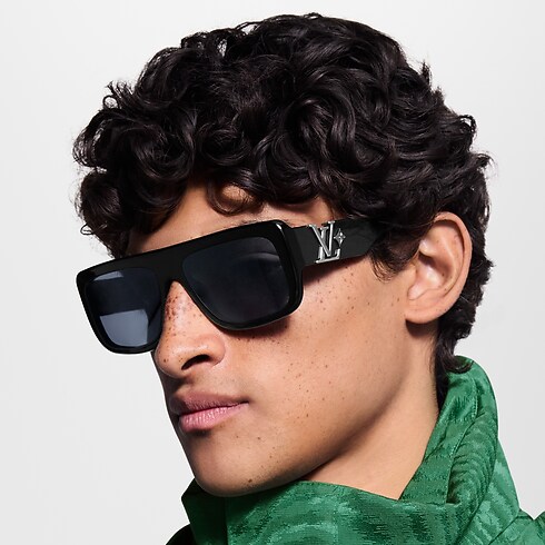 LV Flower Square Sonnenbrille S00 Herren Accessoires Sonnenbrillen | LOUIS VUITTON (Zoom)