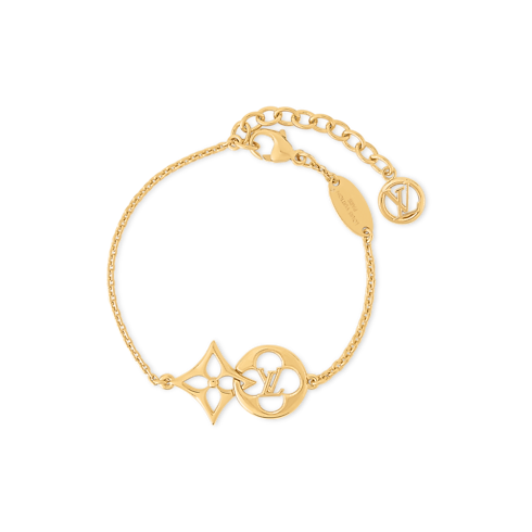 LV Flowergram Linked Armband front view