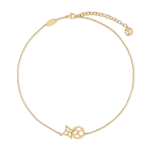 LV Flowergram Linked Halskette front view