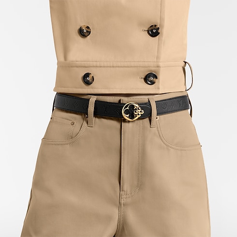 LV Flowergram Round Wendegürtel 30 mm Monogram Canvas Damen Accessoires Gürtel | LOUIS VUITTON (Zoom)