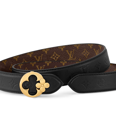 LV Flowergram Round Wendegürtel 30 mm Monogram Canvas Damen Accessoires Gürtel | LOUIS VUITTON (Zoom)