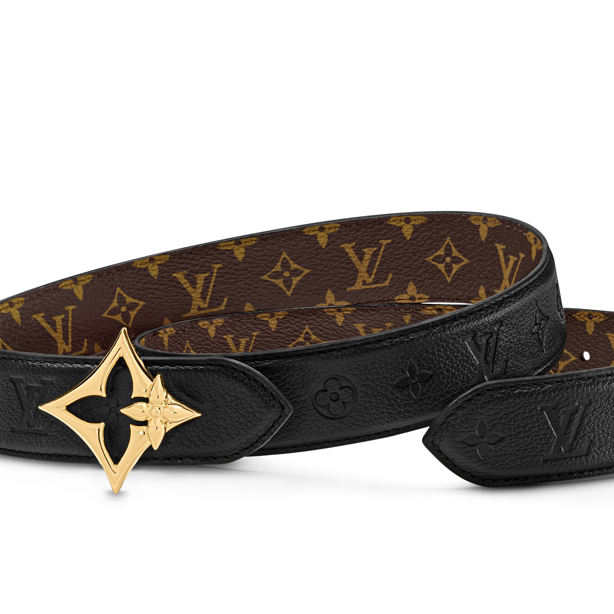 LV Flowergram Wendegürtel 30 mm Monogram Canvas Damen Accessoires Gürtel | LOUIS VUITTON (Zoom)