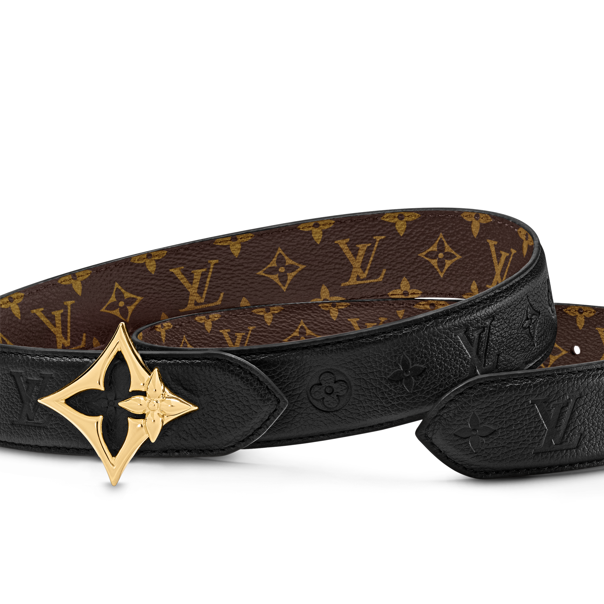 LV Flowergram Wendegürtel 30 mm Monogram Canvas Damen Accessoires Gürtel | LOUIS VUITTON (Zoom)
