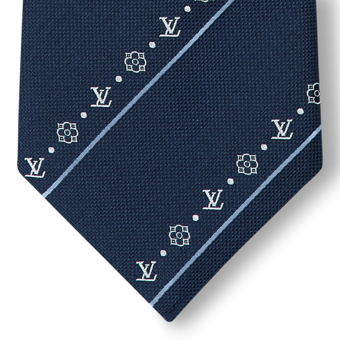 LV Flowers Stripes Krawatte S00 Herren Accessoires Krawatten | LOUIS VUITTON (Zoom)