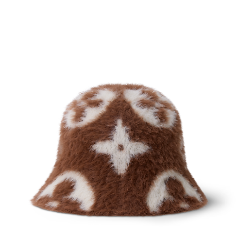 LV Fluffy Monogram Hut S00 Damen Accessoires Hüte & Mützen | LOUIS VUITTON (Zoom)