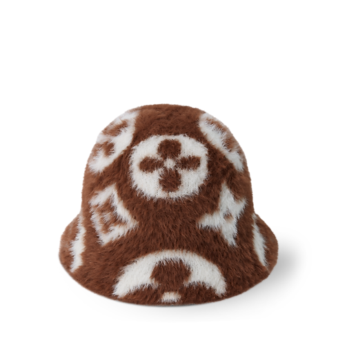 LV Fluffy Monogram Hut S00 Damen Accessoires Hüte & Mützen | LOUIS VUITTON (Zoom)