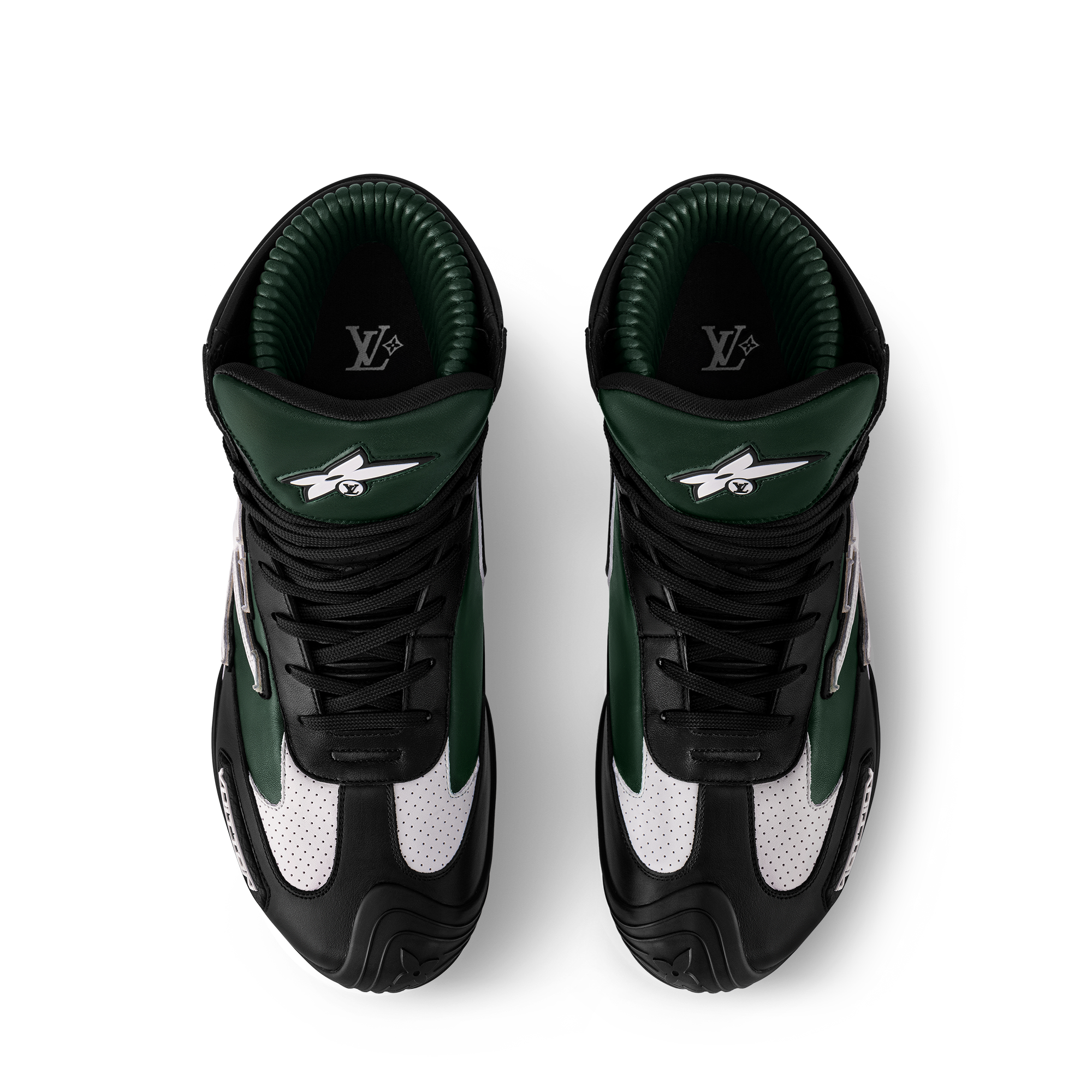 LV Footprint Racing High Top Sneaker  Herren Schuhe Sneakers | LOUIS VUITTON (Zoom)