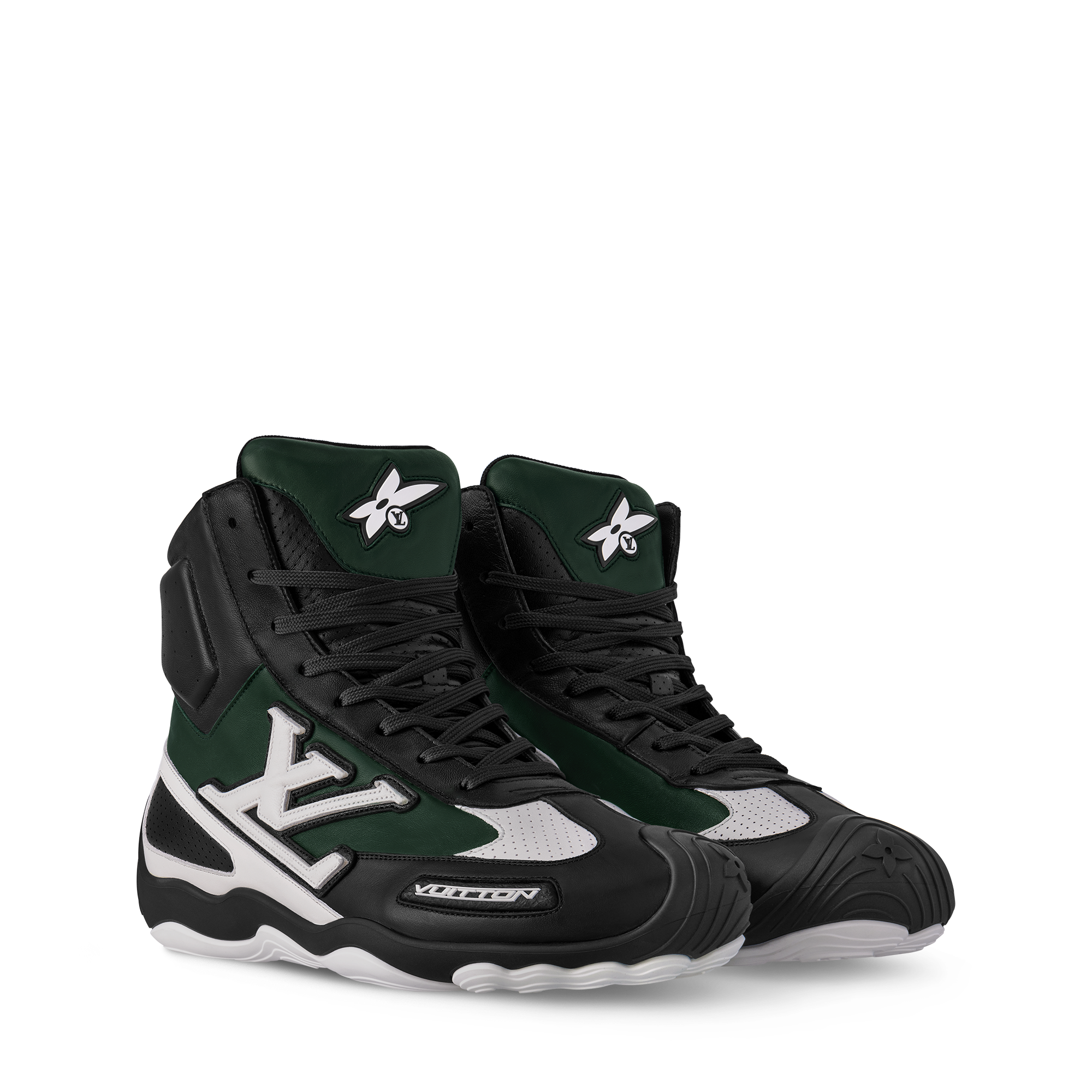 LV Footprint Racing High Top Sneaker  Herren Schuhe Sneakers | LOUIS VUITTON (Zoom)