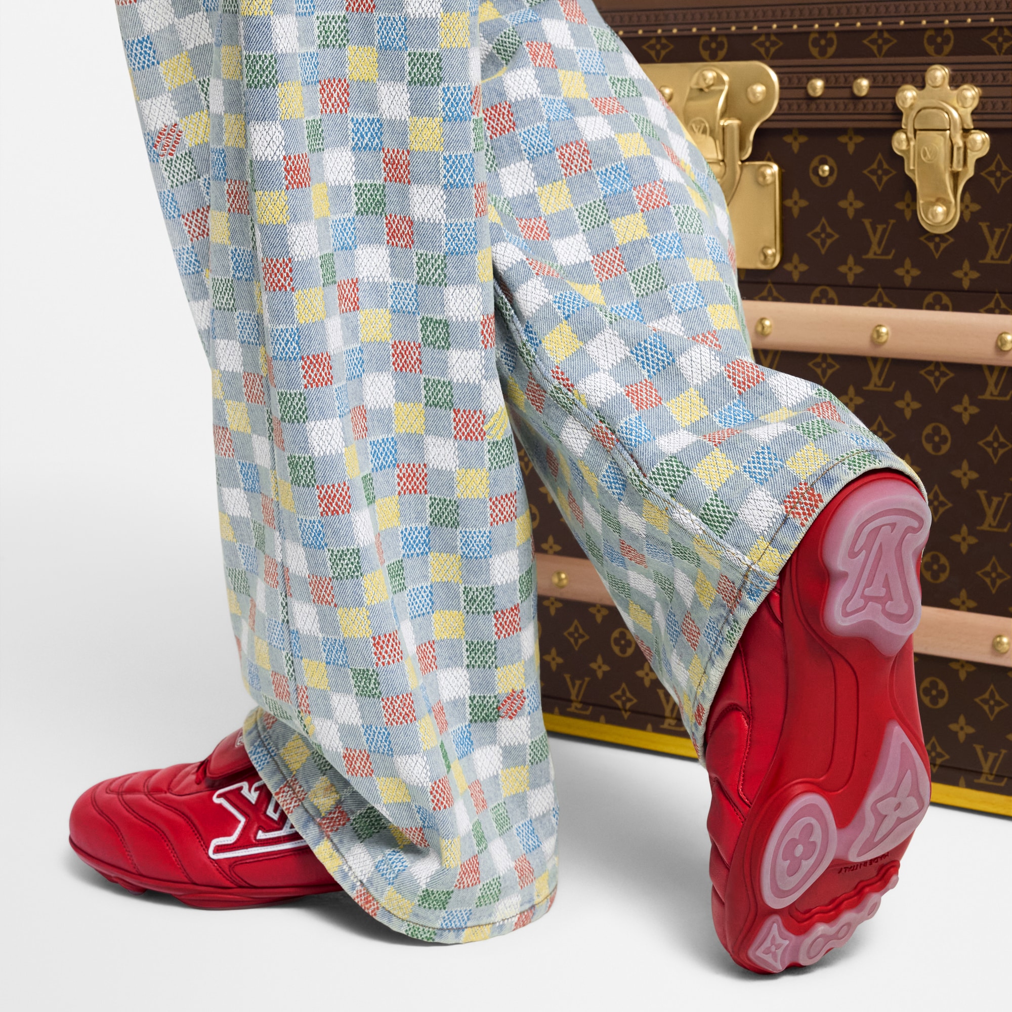 LV Footprint Soccer Sneaker  Herren Schuhe Sneakers | LOUIS VUITTON (Zoom)