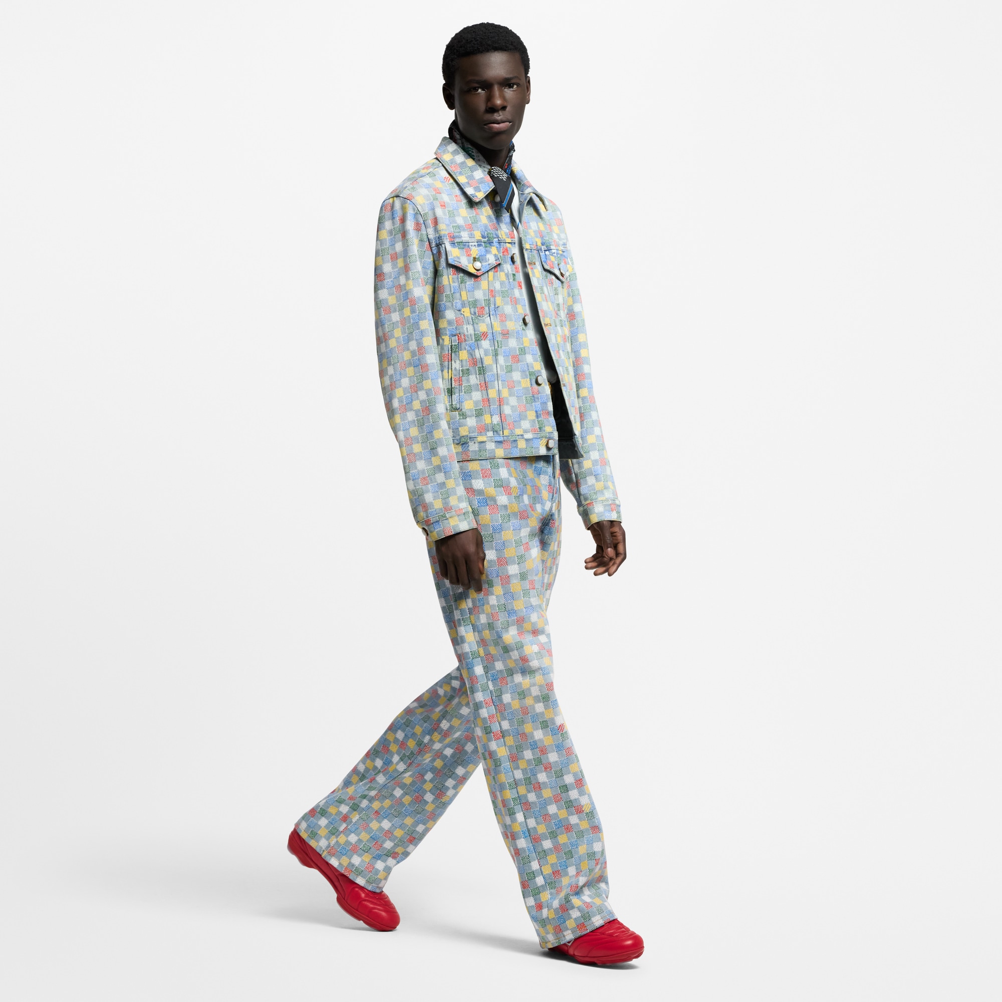 LV Footprint Soccer Sneaker  Herren Schuhe Sneakers | LOUIS VUITTON (Zoom)