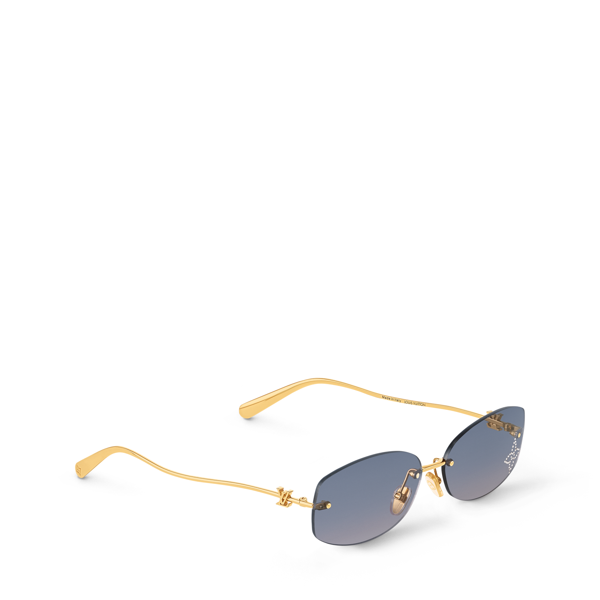 LV Glam 2.0 Oval Sonnenbrille S00 Damen Accessoires Sonnenbrillen | LOUIS VUITTON (Zoom)