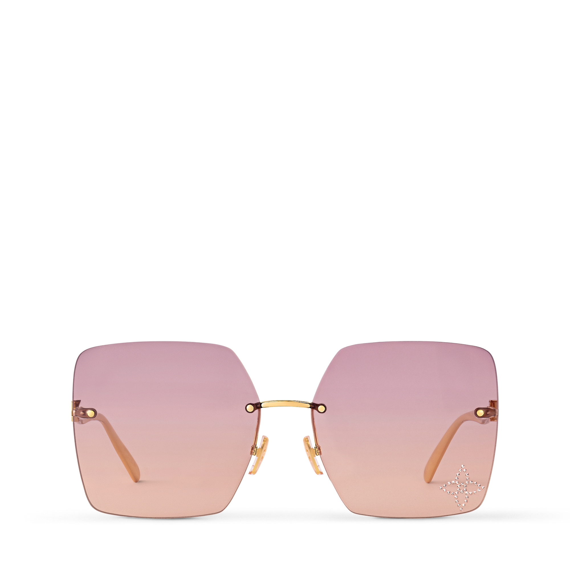 LV Glam 2.0 Square Sonnenbrille S00 Damen Accessoires Sonnenbrillen | LOUIS VUITTON (Zoom)