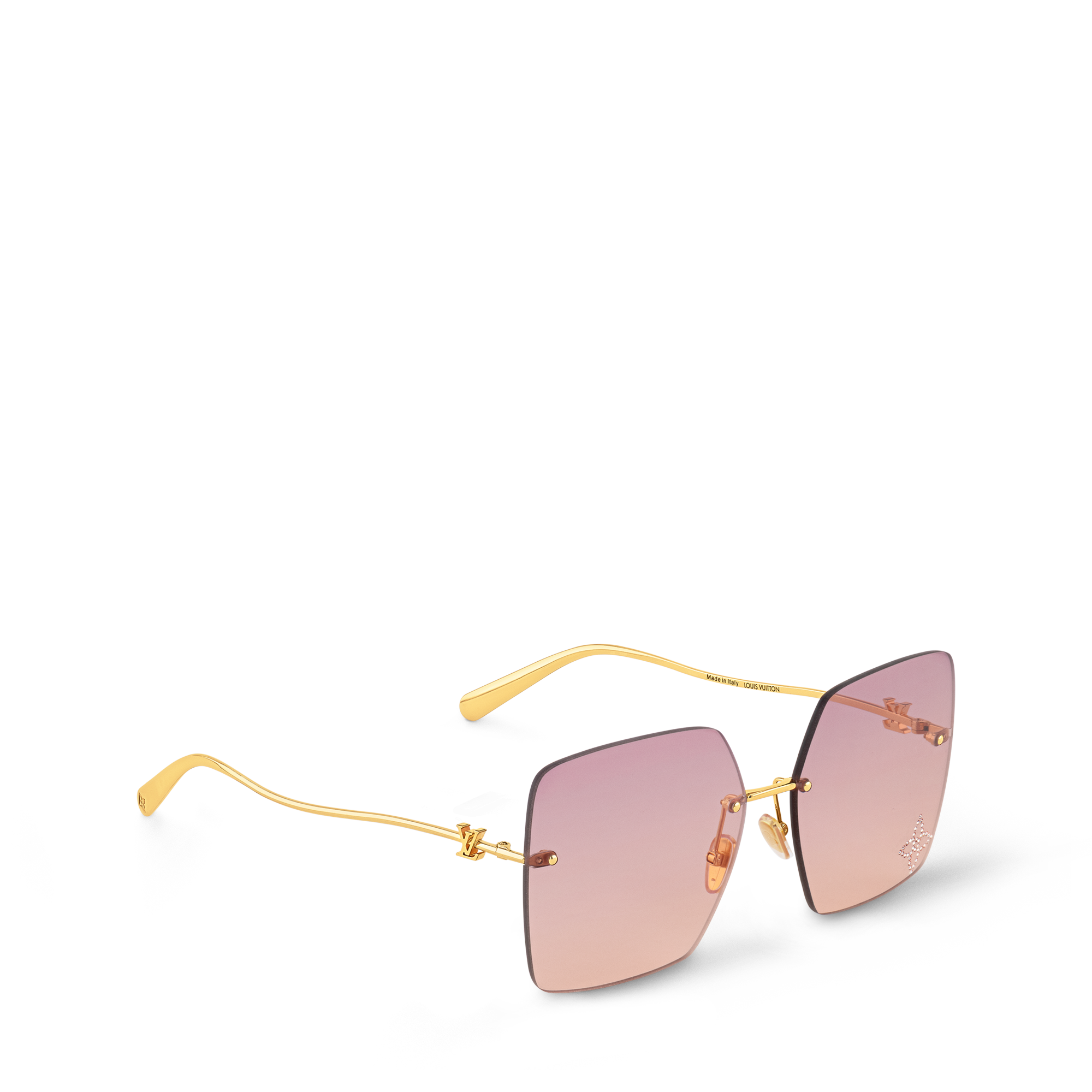 LV Glam 2.0 Square Sonnenbrille S00 Damen Accessoires Sonnenbrillen | LOUIS VUITTON (Zoom)