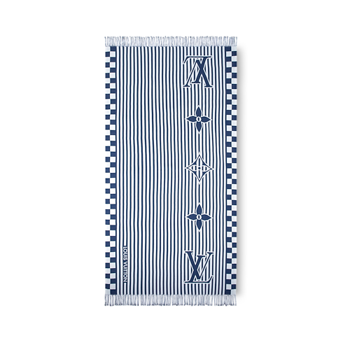 LV Graphical Beach Decke S00 Herren Accessoires Wohntextilien | LOUIS VUITTON (Zoom)