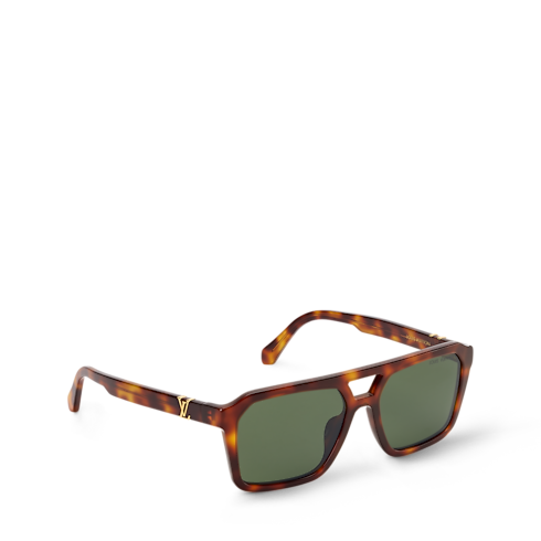 LV Hit Large Square Sonnenbrille S00 Herren Accessoires Sonnenbrillen | LOUIS VUITTON (Zoom)