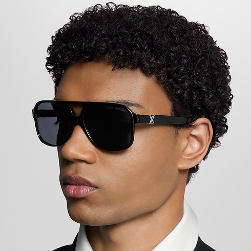 LV Hit Pilot Sonnenbrille S00 Herren Accessoires Brillen | LOUIS VUITTON (Zoom)