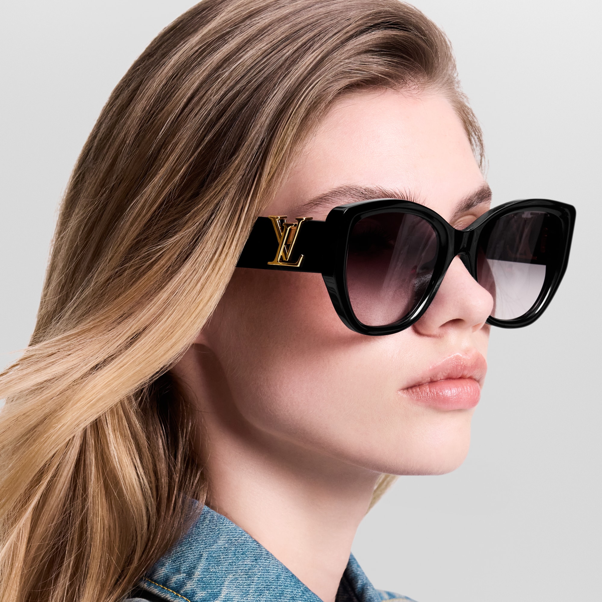 LV Icon Cat Eye Sonnenbrille S00 Damen Accessoires Sonnenbrillen (virtuelle Anprobe) | LOUIS VUITTON (Zoom)