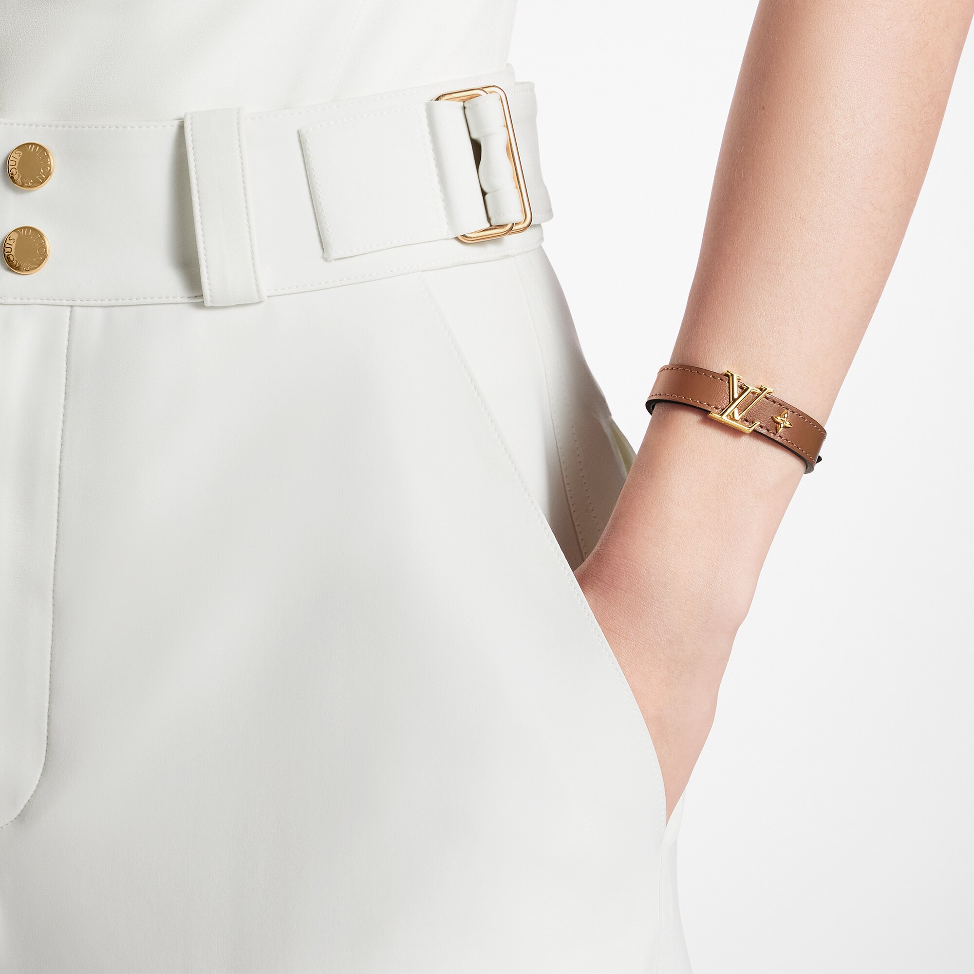 LV Iconic Armband Andere Lederarten Damen Accessoires Neuheiten | LOUIS VUITTON (Zoom)