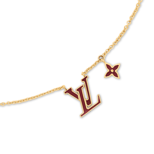 LV Iconic Halskette mit Emaille S00 Damen Modeschmuck Alle Modeschmuckstücke | LOUIS VUITTON (Zoom)