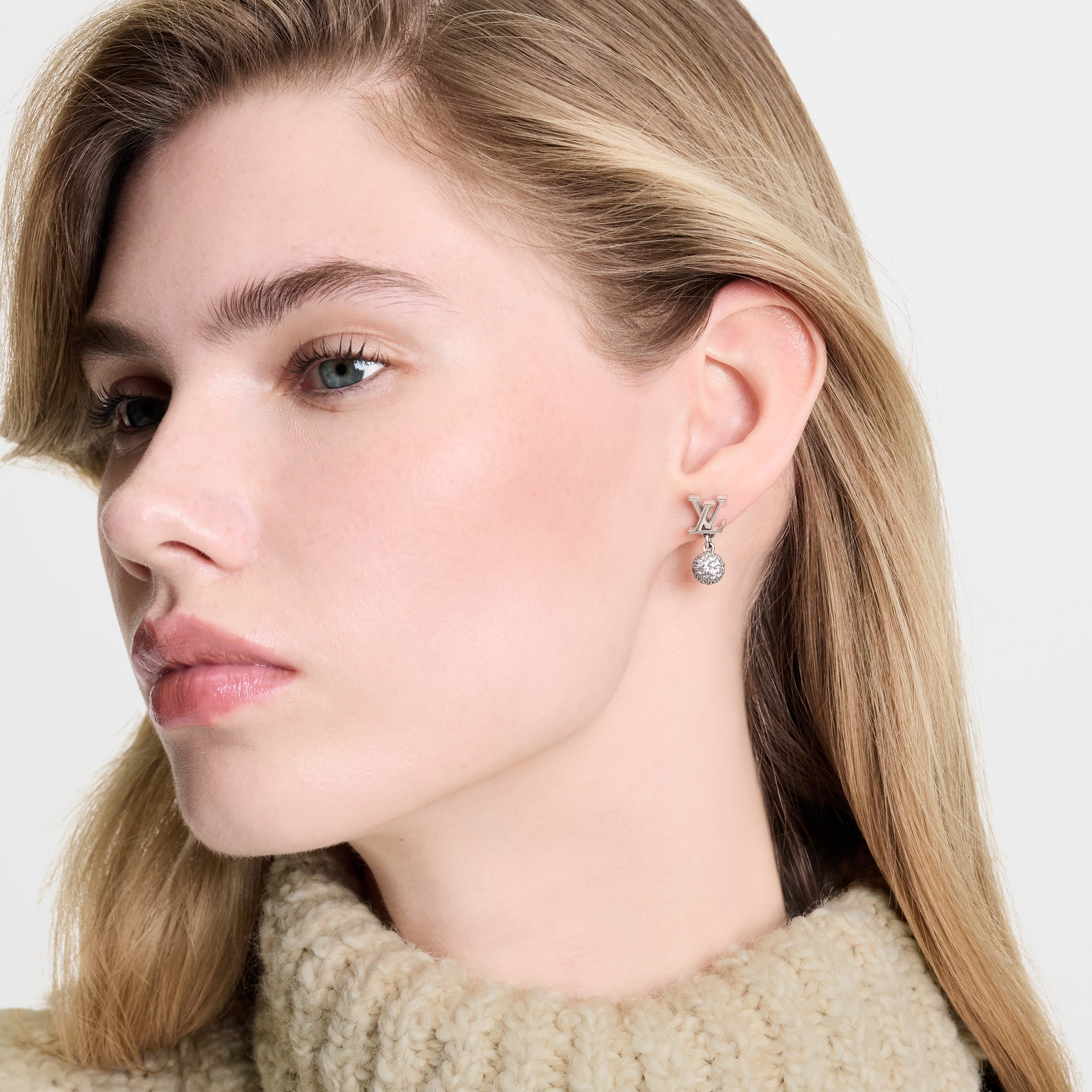 LV Iconic Louisa Strass Ohrringe S00 Damen Modeschmuck Ohrringe | LOUIS VUITTON (Zoom)