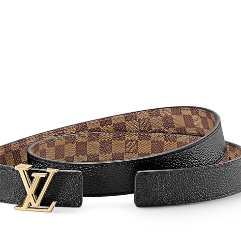 LV Iconic Wendegürtel 25 mm Damier Ebene Canvas Damen Accessoires Neuheiten | LOUIS VUITTON (Zoom)