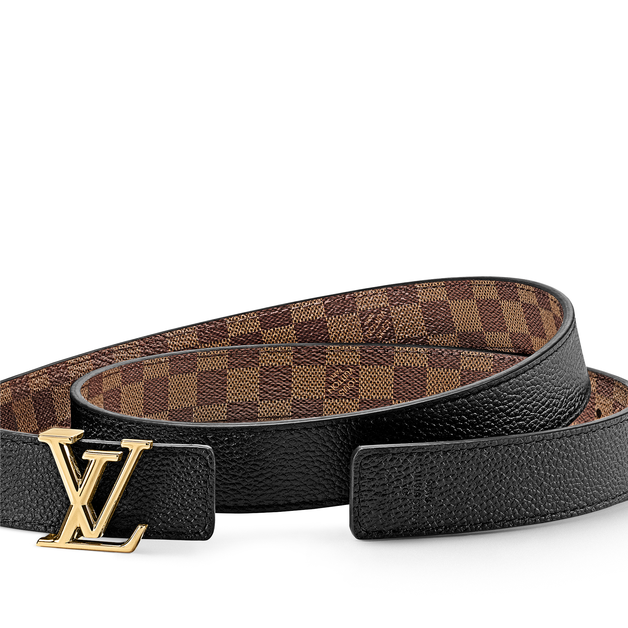 LV Iconic Wendegürtel 25 mm Damier Ebene Canvas Damen Accessoires Neuheiten | LOUIS VUITTON (Zoom)