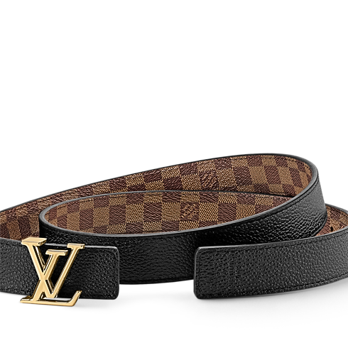 LV Iconic Wendegürtel 25 mm Damier Ebene Canvas Damen Accessoires Neuheiten | LOUIS VUITTON (Zoom)