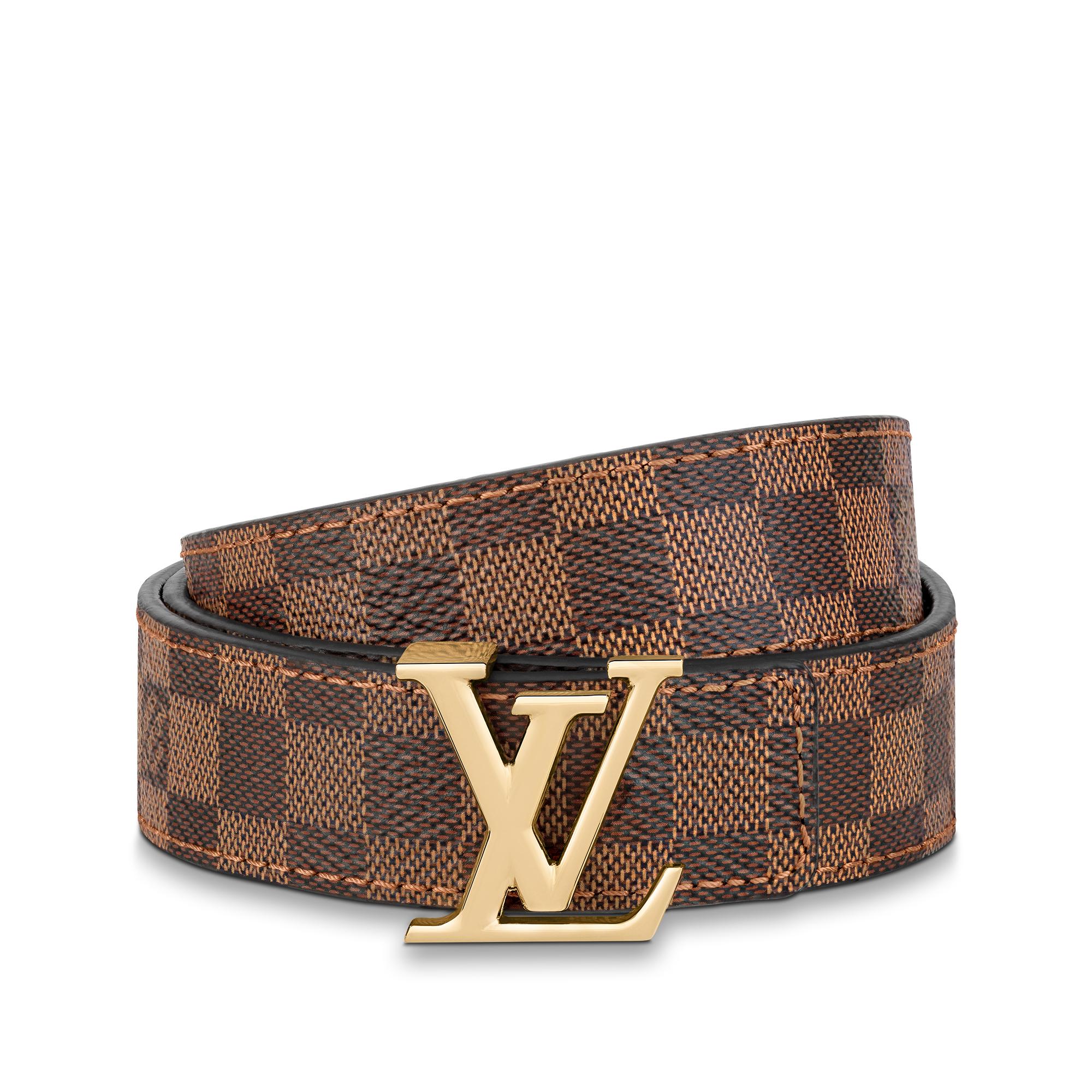 LV Iconic Wendegürtel 25 mm Damier Ebene Canvas Damen Accessoires Neuheiten | LOUIS VUITTON (Zoom)