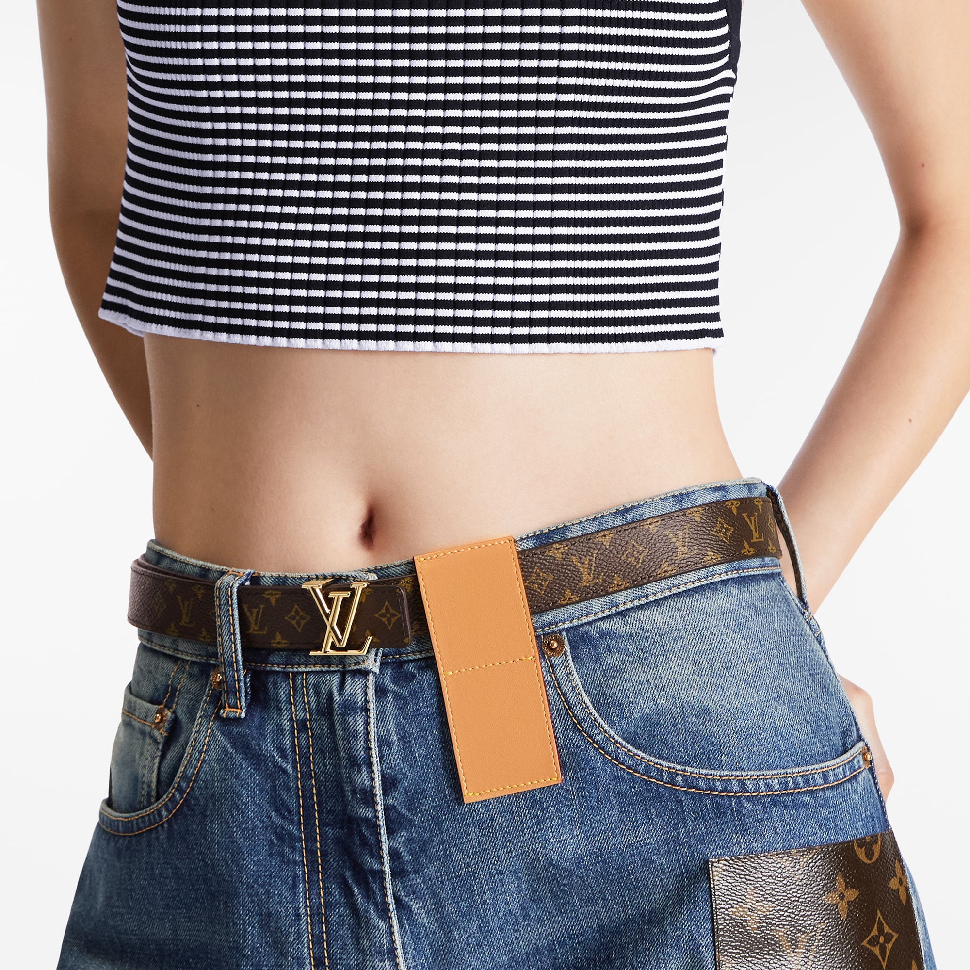 LV Iconic Wendegürtel 25 mm Monogram Canvas Damen Accessoires Neuheiten | LOUIS VUITTON (Zoom)