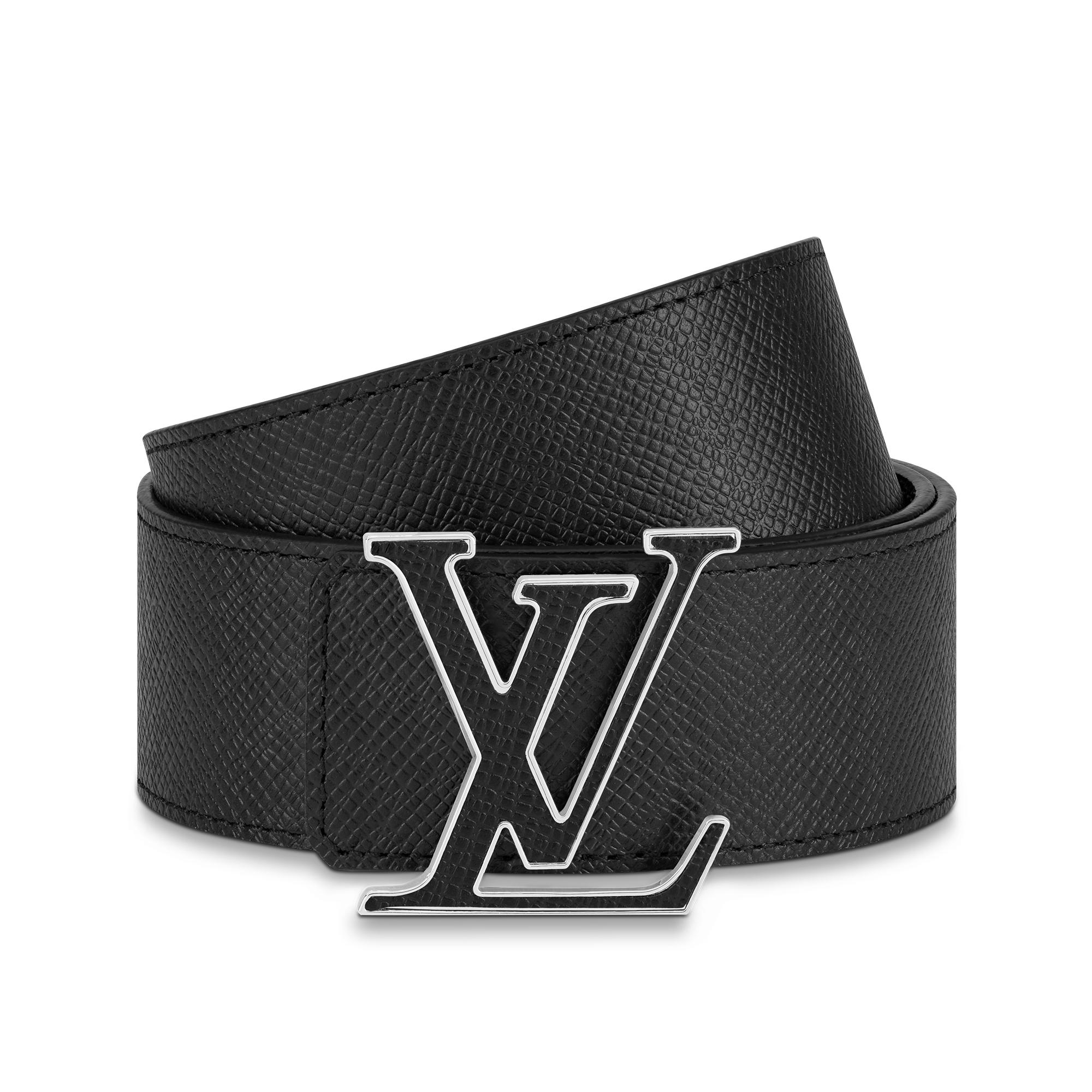 LV Initiales 40 mm Wendegürtel Taigarama Herren Accessoires Gürtel | LOUIS VUITTON (Zoom)