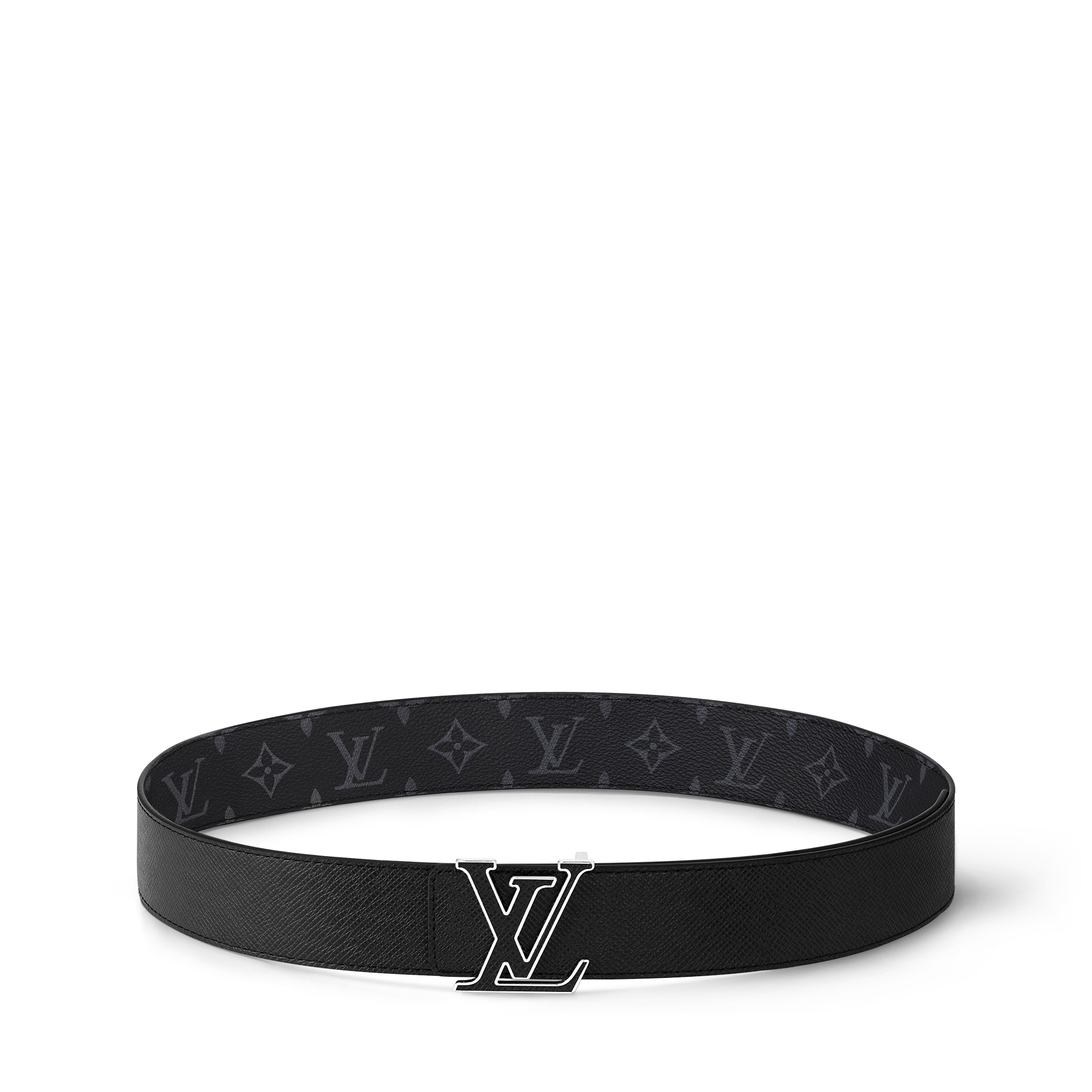 LV Initiales 40 mm Wendegürtel Taigarama Herren Accessoires Gürtel | LOUIS VUITTON (Zoom)