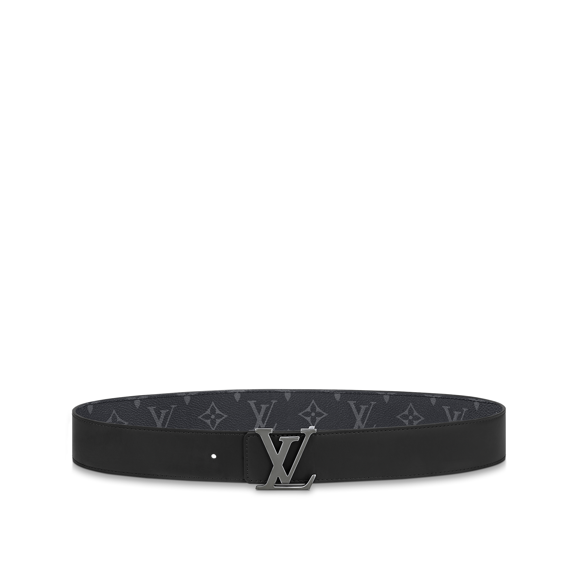 LV Initiales 40 mm Wendegürtel Monogram Eclipse Canvas Herren Accessoires Gürtel | LOUIS VUITTON (Zoom)